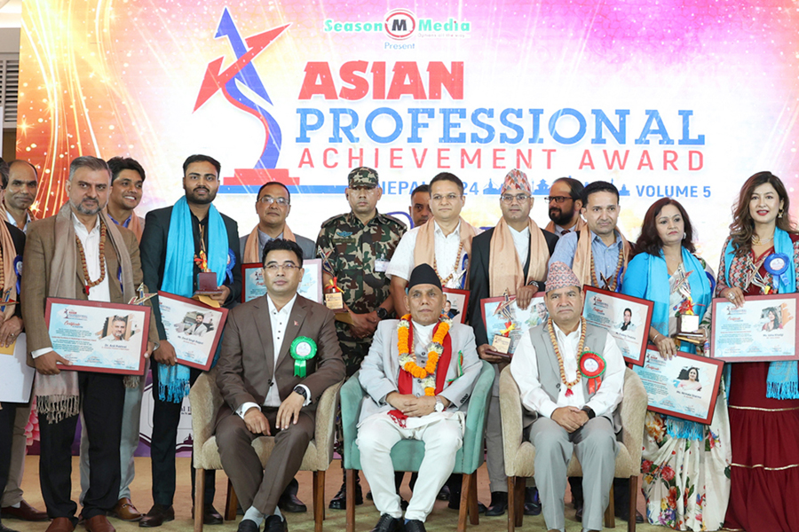 सिजन मिडियाले ‘एशियन प्रोफेशनल अचिभमेन्ट अवार्ड २०२५’ छैटौं संस्करण कार्यक्रम गर्दै